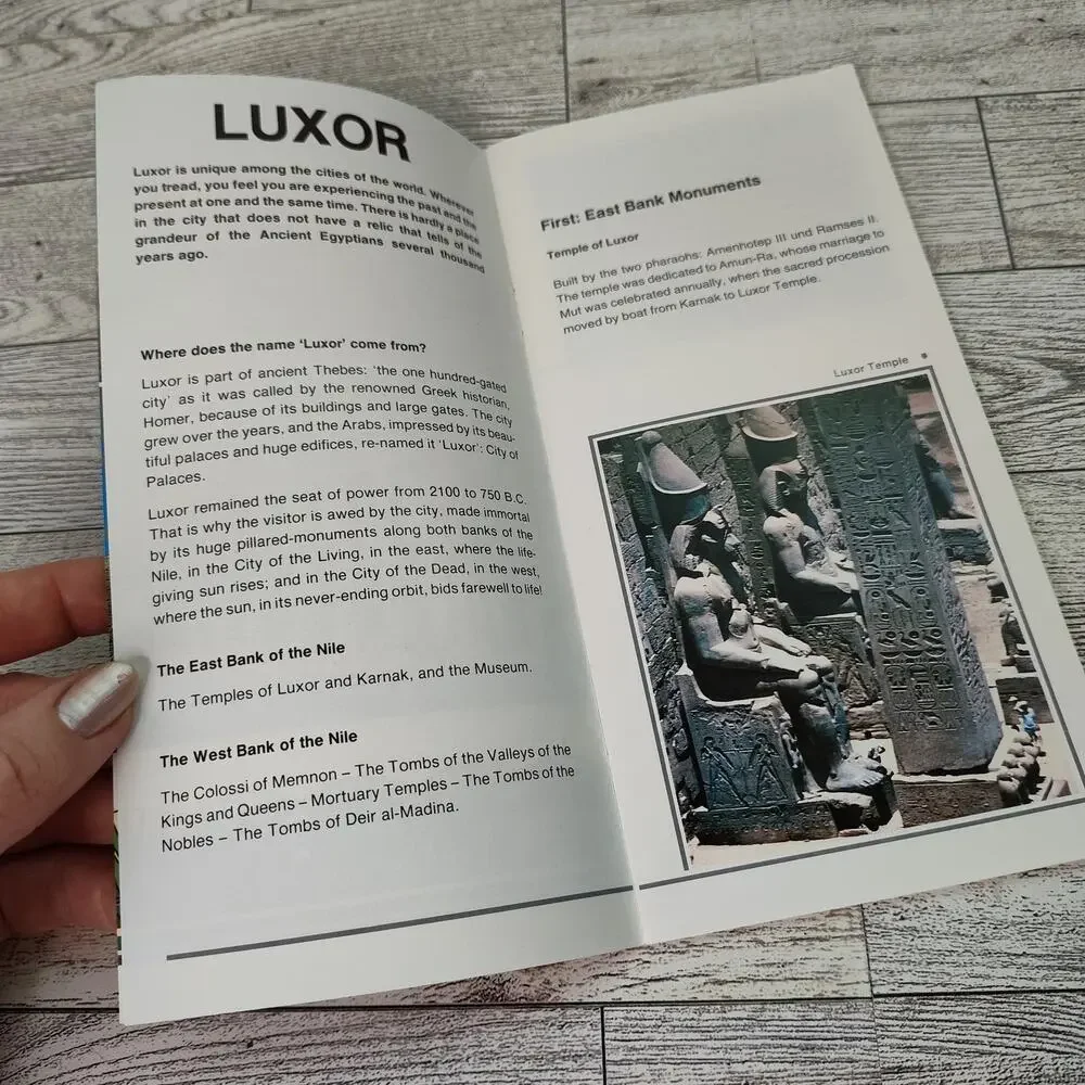Egypt Luxor‎ Travel Guide Booklet